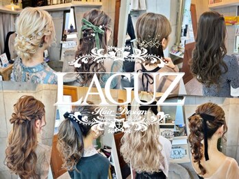 ラグズ 茅ヶ崎(LAGUZ)の写真/圧倒的技術力“LAGUZ“ゆるふわ結婚式アレンジから浴衣、和装アレンジまで幅広くご提案。早朝受付可能♪