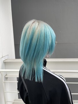 いろあそび 八王子 水色グラデーション