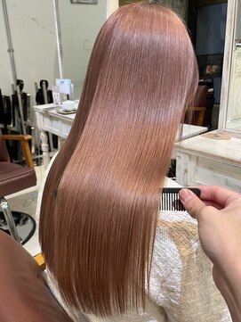 リコ バイ マリス(Liko by maris) ピンクミルクティ/メルティカラー/フェミニンロング