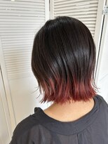 ヘアーエポック(hair epoque)&nbsp;裾カラー　外はねボブ