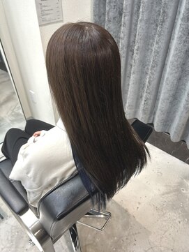 サロンワン(Salon1) グレー×インナーブルー