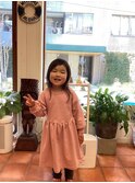 前髪アシンメトリー