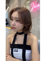 ハローバイシー 仙台(Hello by Sea)&nbsp;イメチェン×外はねボブ[ワイドバング/韓国]