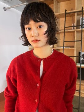 キュー 神戸三ノ宮(cue.) ［祐加子］ボブパーマ