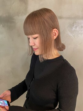 ダンボ(DUMBO) 【yosuke】ブリーチカラー/ミルクティーベージュ