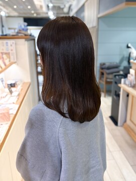 プラグ バイ ネオリーブ(plug by neolive) チェリーブラウン×髪質改善[髪質改善/縮毛矯正/韓国]A