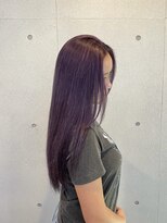 アコ(Aco)&nbsp;艶感UP 色落ちも綺麗なラベンダーカラー