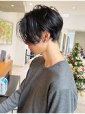 メンズマッシュショート