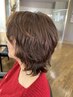 【ー5歳の白髪染め】カット+明るく自然な白髪染め ￥10450