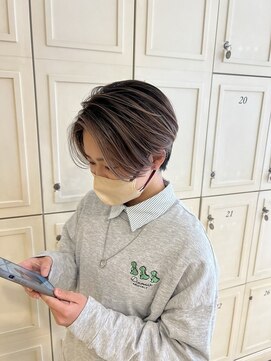 ガレリア オリジン(GALLARIA ORIGIN'S) バレイヤージュ×ハンサムショート