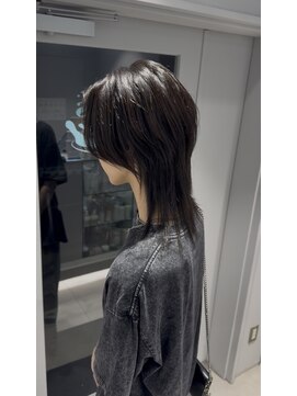 ポプルス(popls) ウルフカット/中性ウルフ/メンズウルフ/センターパートウルフ