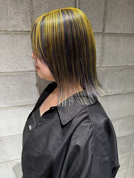 ノル 栄矢場町(nol) イエロー×バイオレット(イエローカラー/黄色/アンブレラカラー)