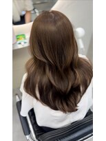 ヘルツ(Hz)&nbsp;ベージュ/レイヤーカット