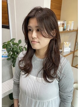 イロプラスソイ(iro + soi) オータムカラー×レイヤーカット