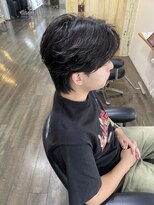 ココロヘアー ウィル 半田山店(Cocolo hair Will) ナチュラルセンターパートパーマ