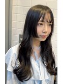 美人姫カット＊オルチャンヘア