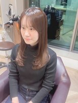 ファースト 仙台店(first)&nbsp;韓国ハッシュカット×チョコベージュ