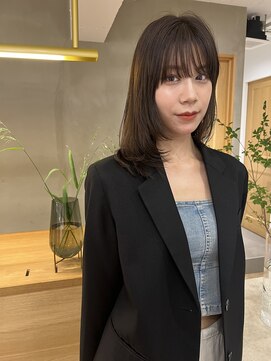 ローレン(LOREN) ミディアムヘア/デザインカラー/フェイスフレーミング/栄/久屋