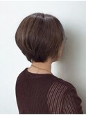 ショート×ショートボブ×レイヤーショート×ひし形×前髪