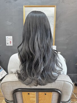 アルファ 我孫子店(alpha) グレーアッシュ/透明感/美髪/ロングレイヤー/我孫子
