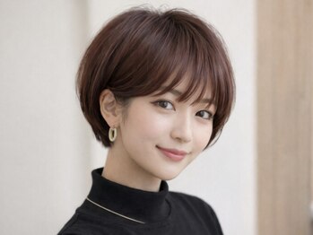 DRAMATICHAIR 東川口店の写真/大人可愛いショートで若々しい印象に。ふんわり若見えシルエットに。【当日予約OK】