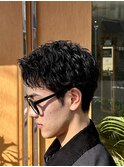 ルーズパーマショート