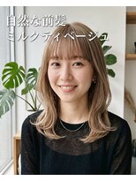 ネオリーブアーチ 武蔵小山店(Neolive arch) ミルクティベージュ レイヤー 武蔵小山