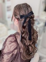 ヘアセットサロン ミント(Hair set salon MINT)&nbsp;ルーズハーフアップ☆