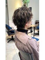 リディー(Lidee) マッシュパーマ黒髪