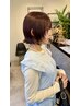【平日は20%off♪】小顔カット＋選べるトリートメント￥7216～[安城]