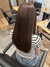 イロ バイ マグ 飯田店(IRO by mag)&nbsp;オリーブグレージュ　透明感カラー