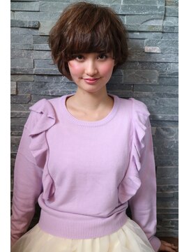 フェリシータ 服部店(felicita) 大人かわいいマッシュライン♪ふんわり小顔ショート