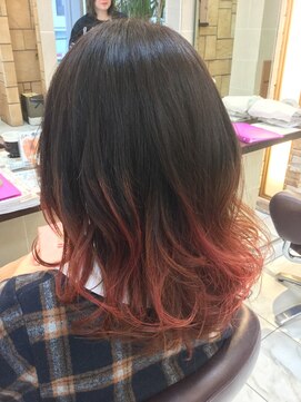 アルターリアン(aL ter LieN) グラデーションカラー＿フェアリーレッド aL-ter LieN 野々山