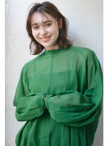 ロロ(ro-ro)&nbsp;plumyイルミナx外ハネボブxアッシュブラウンxネオウルフ