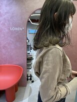 ローレンジウ(LOREN JU)&nbsp;名駅/名古屋駅/学割U24/レイヤーカット/オージュア/ダブルカラー