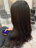 エスカーラ 表参道(THE ESCALA)&nbsp;地毛風ダークチョコカラー × 髪質改善【タビラマユミ】