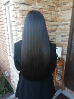 ボブビッシュ 東温店&nbsp;ワンレンストレートロング