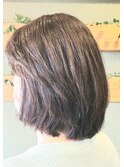 ミディアムレイヤーボブ