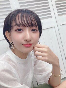 イース バイ アンブルリュクス 北千住(Ease by amble luxe) 前髪/くびれ/イヤリングカラー/イメチェン/ラベンダーカラー