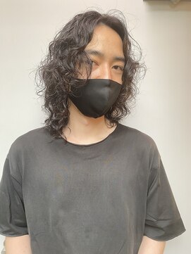 ブラウンズ(BROWNS) ミディアムパーマスタイル