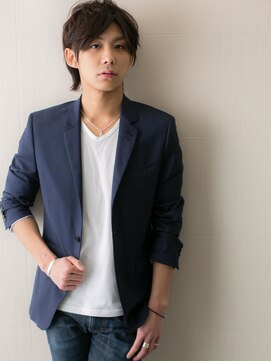 グルーミングサロン バーバー キャッスル 北浦和西口(Grooming salon Barber Castle) 前髪長めで‥暖色系カラーショートウルフL