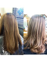 アルファ インタラクティブ エム フラワー(ALUFA interactive.M Flower)&nbsp;20代30代40代ナチュラルハイライトアッシュベージュ白髪染め