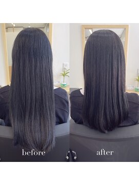 リアン 四条大宮店(Lien) 『髪質改善』ストレートエステ（縮毛矯正）（リタッチ可）