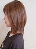 ダメージレス酸性ストレート/ニュアンスカラー/グレージュカラー