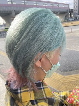 ヘアー デザイン トゥナンテ(hair design tunante) ペールトーンカラー♪