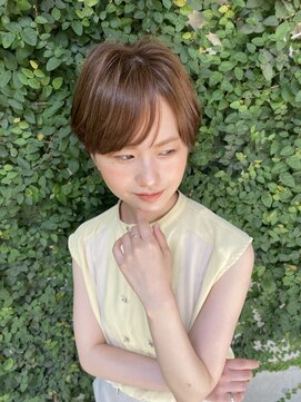 イオエ(ioe) イメチェン/外ハネボブ/ワイドバング/ブルーブラック/美髪