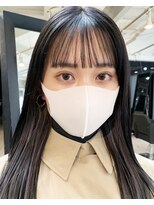 メゾンアクア 表参道(Maison ACQUA)&nbsp;似合わせシースルーバング　青山　表参道　前髪　似合わせカット