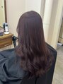 アジールヘア 北千住駅西口店(agir hair)&nbsp;ブリーチなしのピンクブラウン♪【北千住】