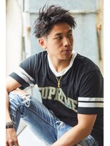 クレスト 近江八幡店(CREST)&nbsp;マッシュツーブロックメンズパーママッシュウルフメンズカット