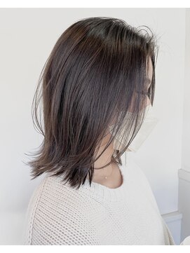 エース(Ace.) 切りっぱなし×ハイライトグレージュ